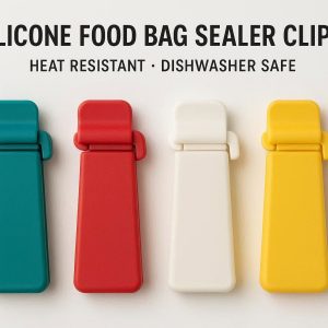 20 Silicone Food Bag Sealer Clips Heat Resistant and Dishwasher Safe