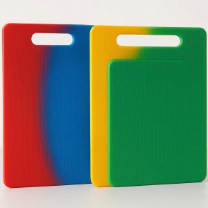 26 Plastic Color Coded Cutting Boards Set for Food Safety